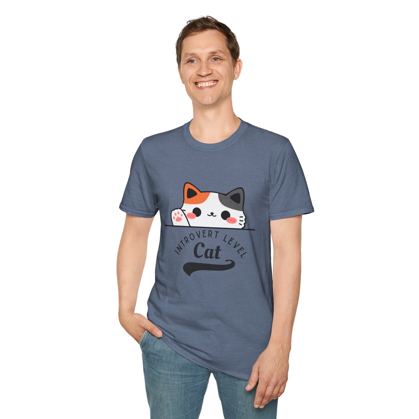 Introvert Level: Cat T-Shirt
