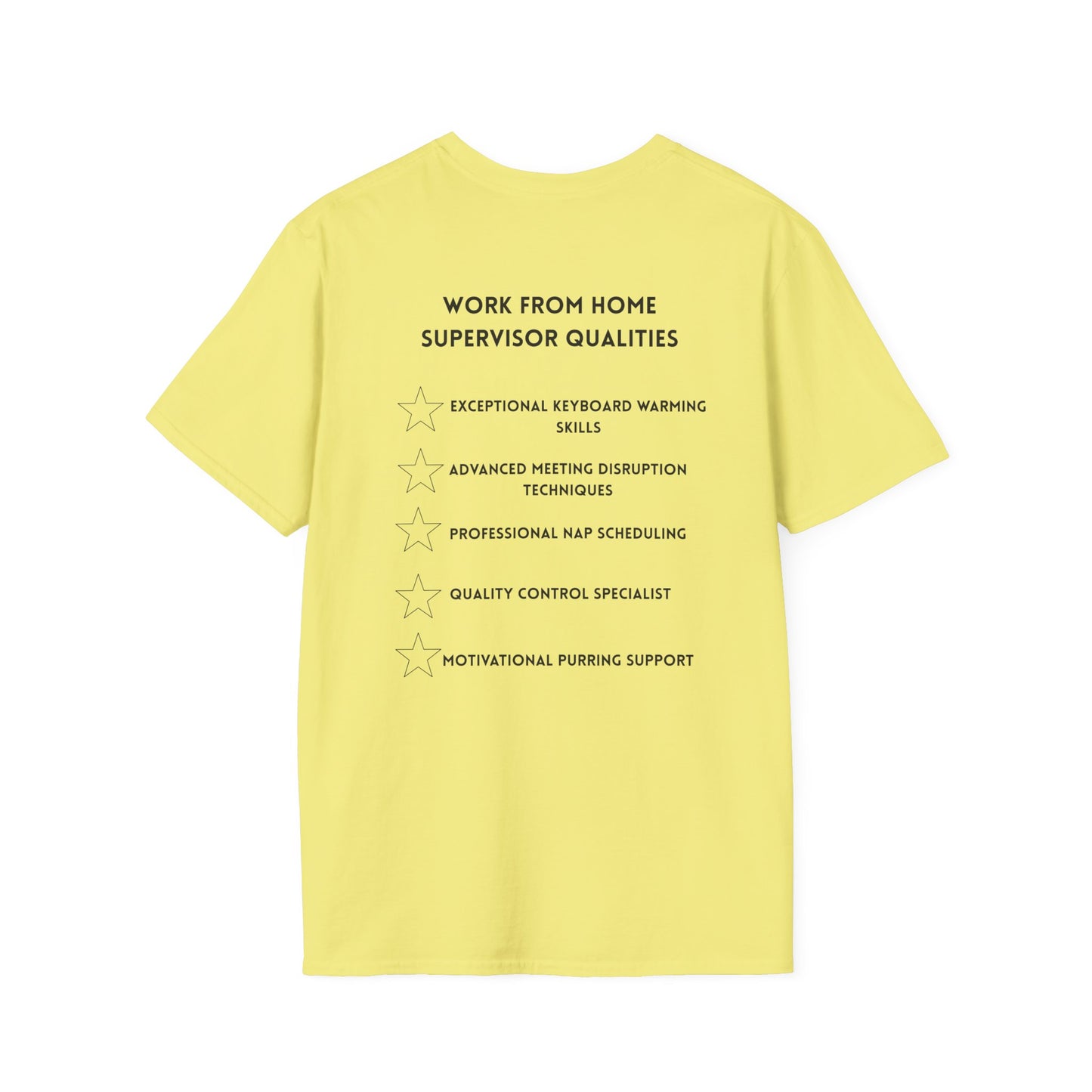 Work From Home Supervisor Tee