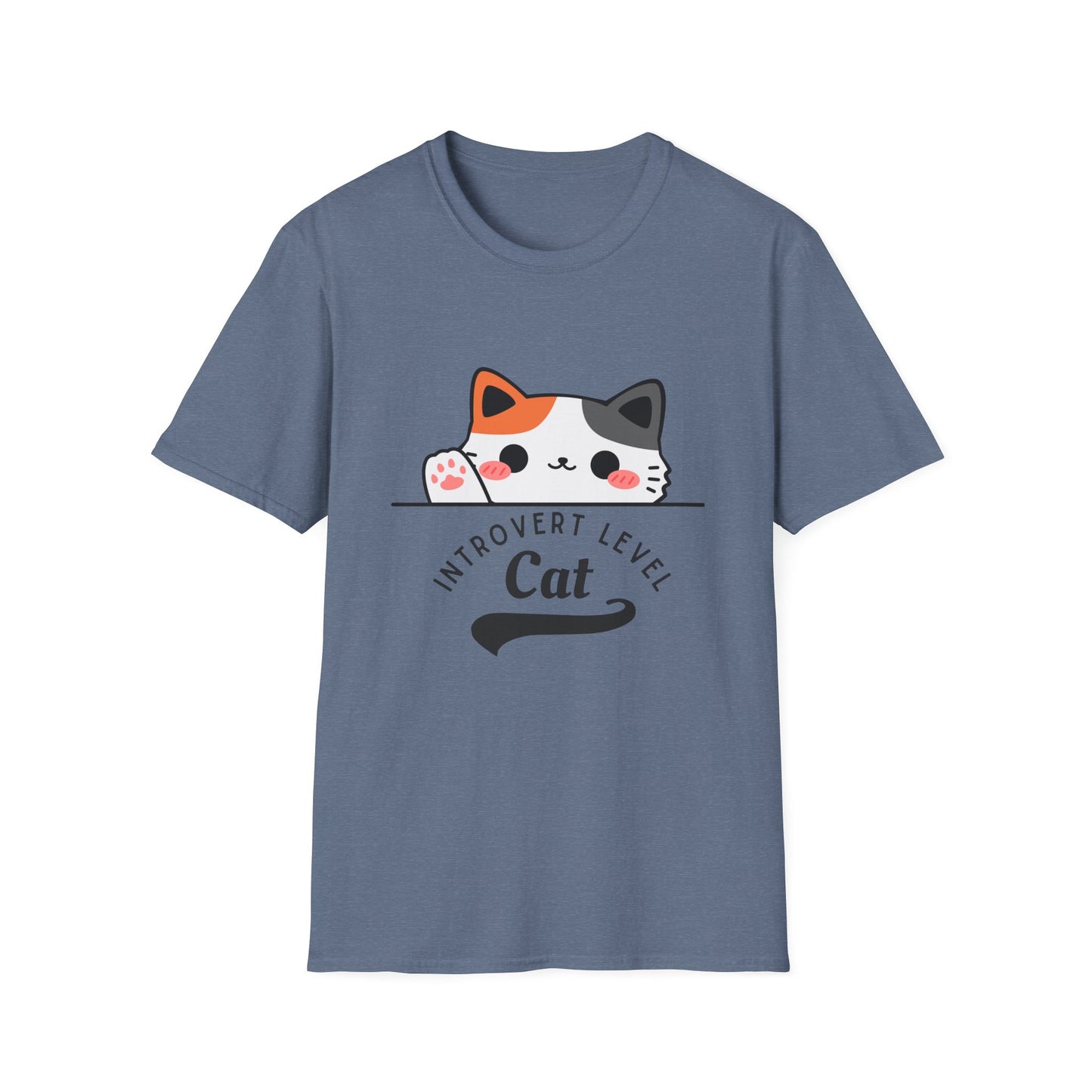 Introvert Level: Cat T-Shirt