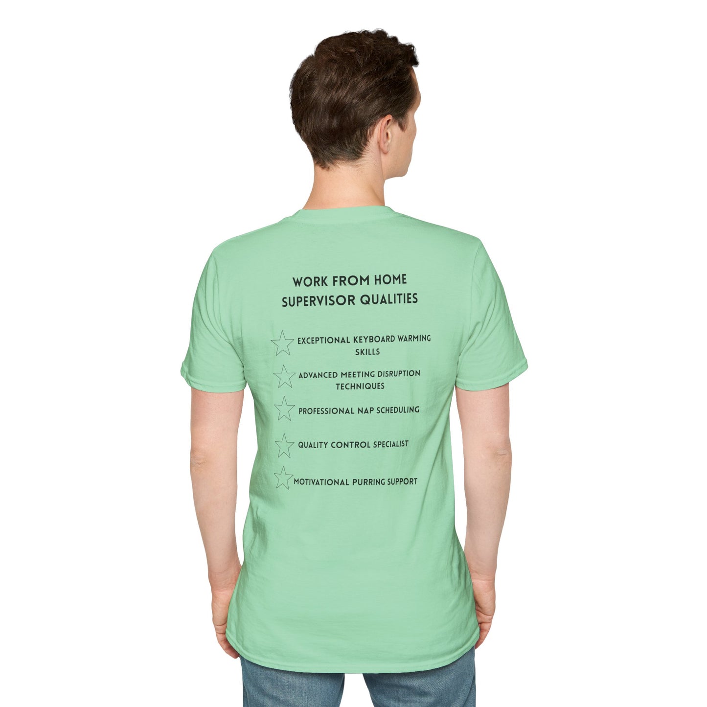 Work From Home Supervisor Tee