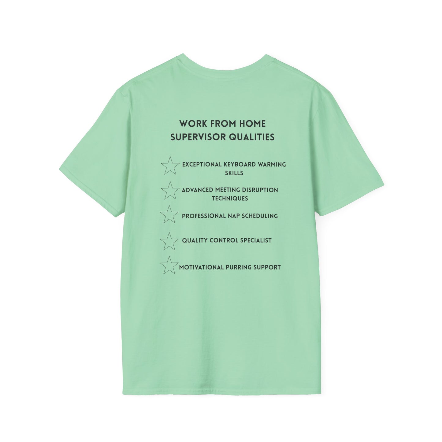 Work From Home Supervisor Tee