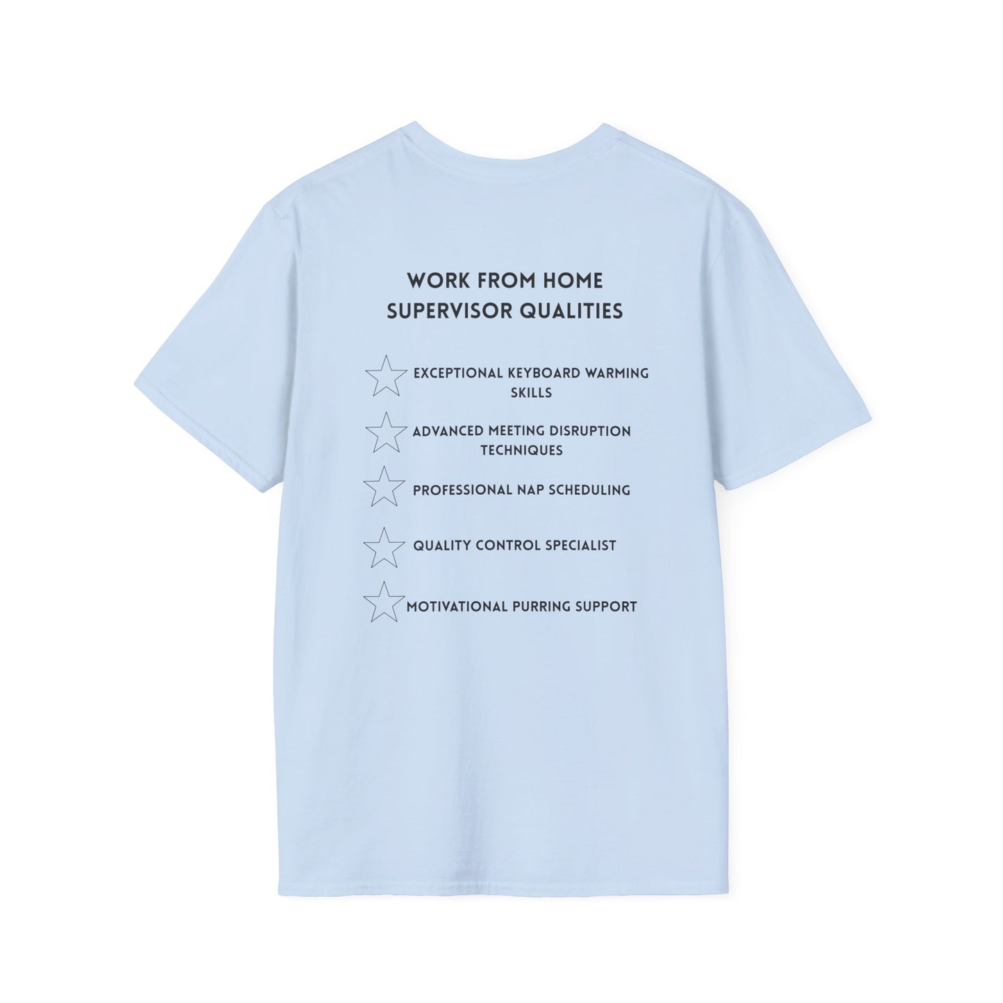 Work From Home Supervisor Tee